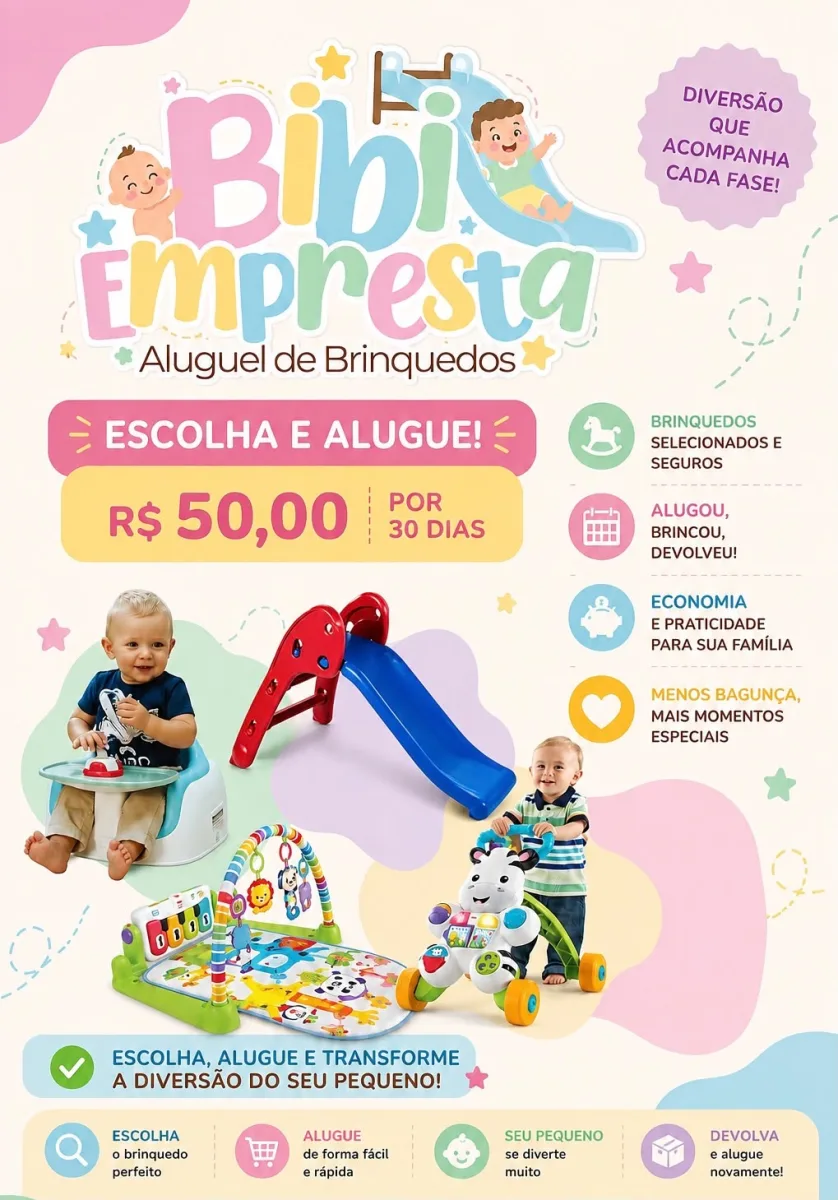 Foto 1 de Aluguel de Brinquedos