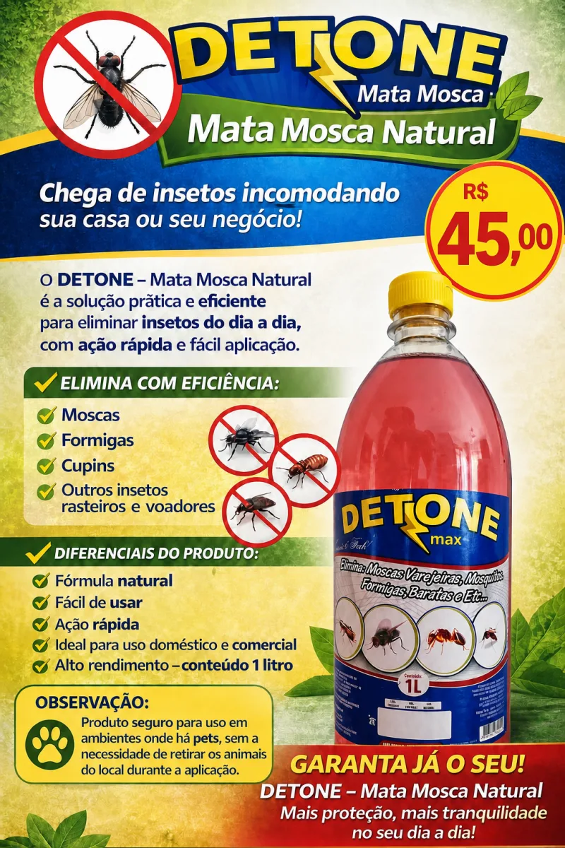 Logo Detone inseticida
